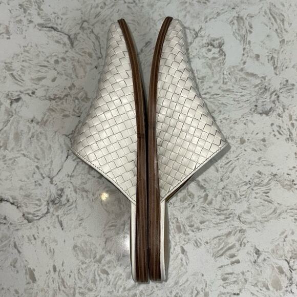 MARC FISHER LTD Garren Pointed Toe Mule Ivory Leather - Picture 8 of 15